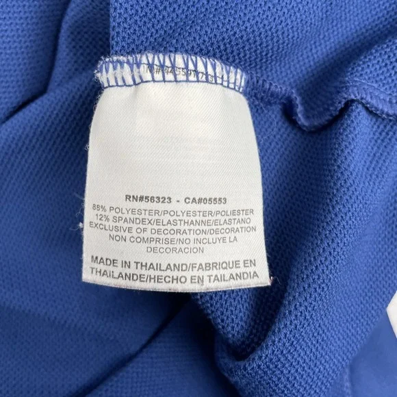 Nike Jacket Men's Size Large Nike Golf Fit Dry Blue Caddying Course Cold Weather - Picture 9 of 16